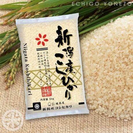 [新潟米 令和5年産] 新潟産コシヒカリ 白米 お徳用 数量限定 越後蒲原 蔵