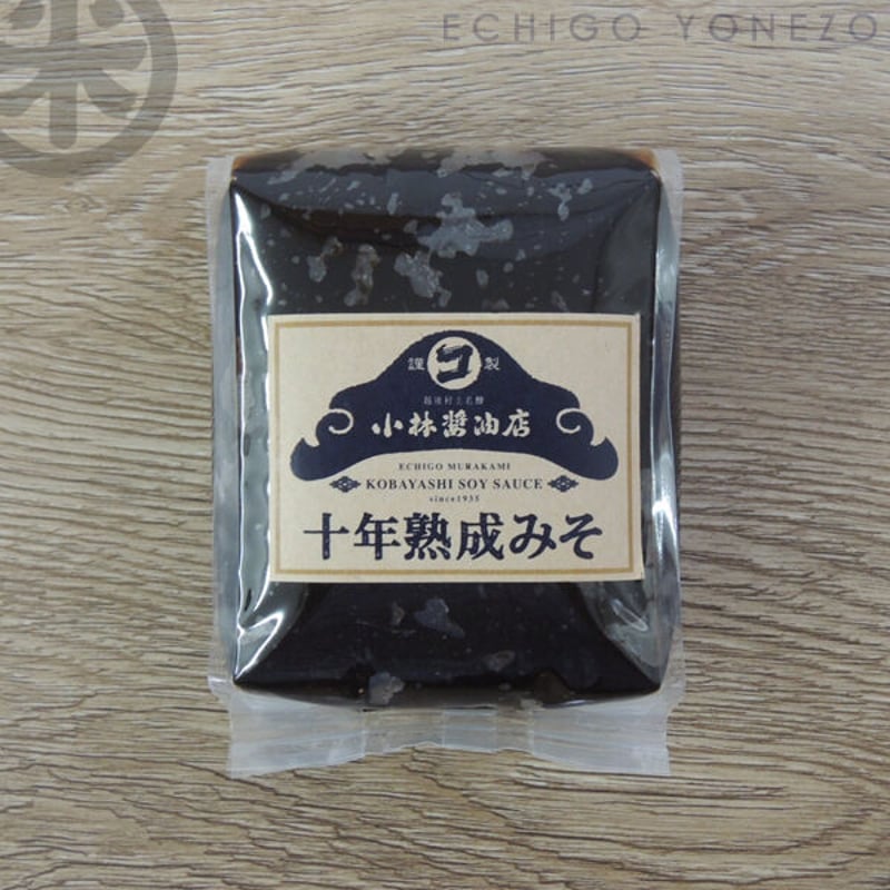 十年熟成味噌 500g 小林醤油店 [越後村上味噌] 新潟特選品シリーズ