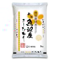 [新潟米 令和6年産] 魚沼 十日町産コシヒカリ 特別栽培米 白米 契約栽培