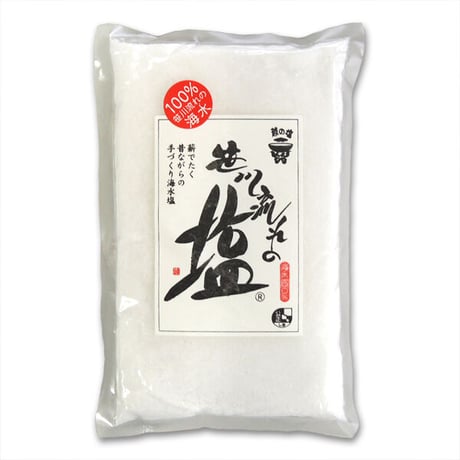 笹川流れの塩 粗塩 350g 日本海企画 [ゆうパケット] [越の塩] 新潟特選品シリーズ