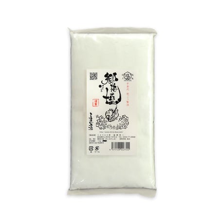 郷海の塩 500g 細塩 ミネラル工房 [ゆうパケット] [越後塩] 新潟特選品シリーズ