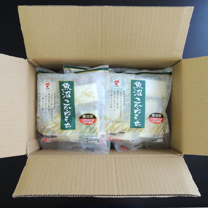 魚沼こがねもち 切り餅 ケース販売 3.6kg (300g✕12袋) 魚沼産