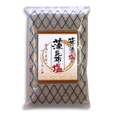 笹川流れの塩 藻昆布塩 350g えん (旧吉野屋) [ゆうパケット] [越後塩] 新潟特選品シリーズ