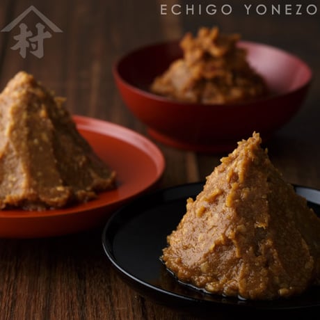 味噌お試しセット 1.2kg  無添加 天然醸造 みそ 越後亀田郷 [村山健次商店] 新潟特選品シリーズ