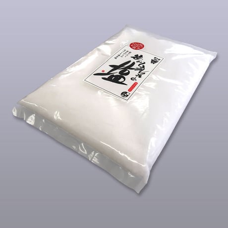 笹川流れの塩 粗塩 1kg 日本海企画 [越の塩] 新潟特選品シリーズ