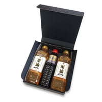 米屋の米油と村上醤油 ギフトセット 国産米油×2  越後村上本醸造醤油×1 [セレクトコラボ] 新潟特選品シリーズ