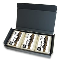 魚沼三米 魚沼産 コシヒカリ 真空パック ギフトセット 無洗米 3kg (1kg×3) チャック付 真空ブリックパック