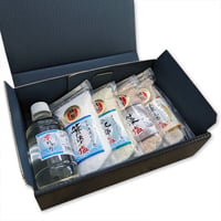 笹川流れの塩 塩にがりギフトセット  (180g×4+350ml) えん (旧吉野屋) [越後塩] 新潟特選品シリーズ