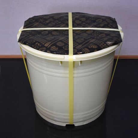 [出荷期間限定] 樽入り仕込み味噌（上）20kg  無添加 天然醸造 みそ 越後亀田郷 [村山健次商店] 新潟特選品シリーズ