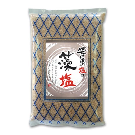 笹川流れの塩 藻塩 350g えん (旧吉野屋) [宅配便 10本まで] [越後塩] 新潟特選品シリーズ