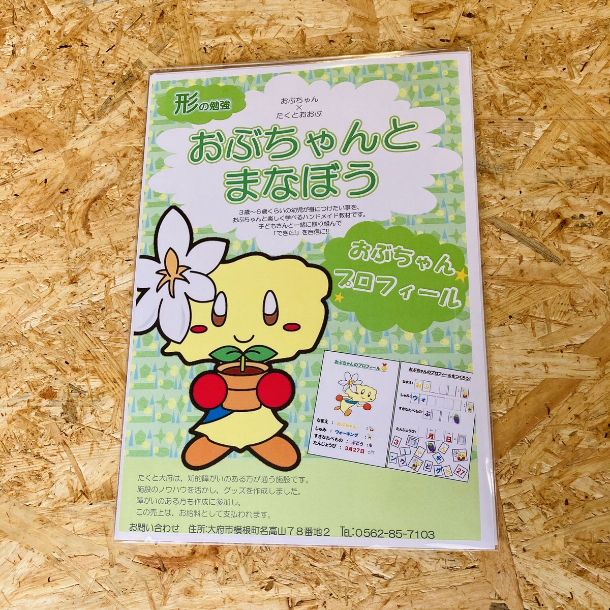 №6 おぶちゃんプロフィール | たくと大府