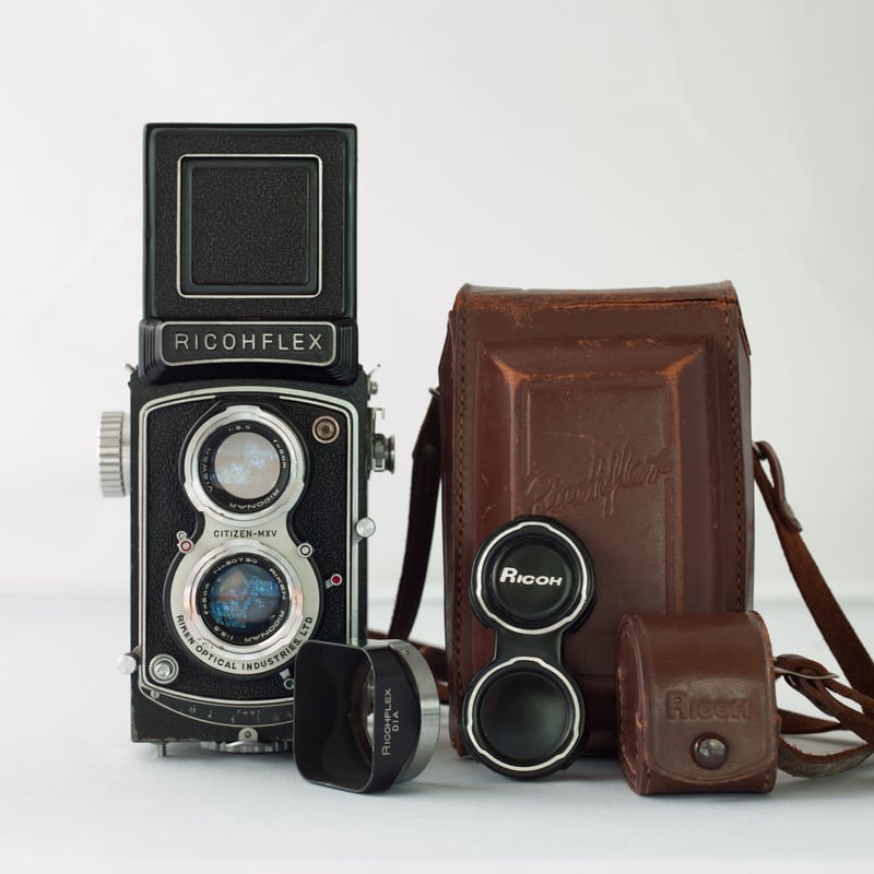 Ricohflex New Dia 二眼レフ 6x6 フィルムカメラ #20720 |