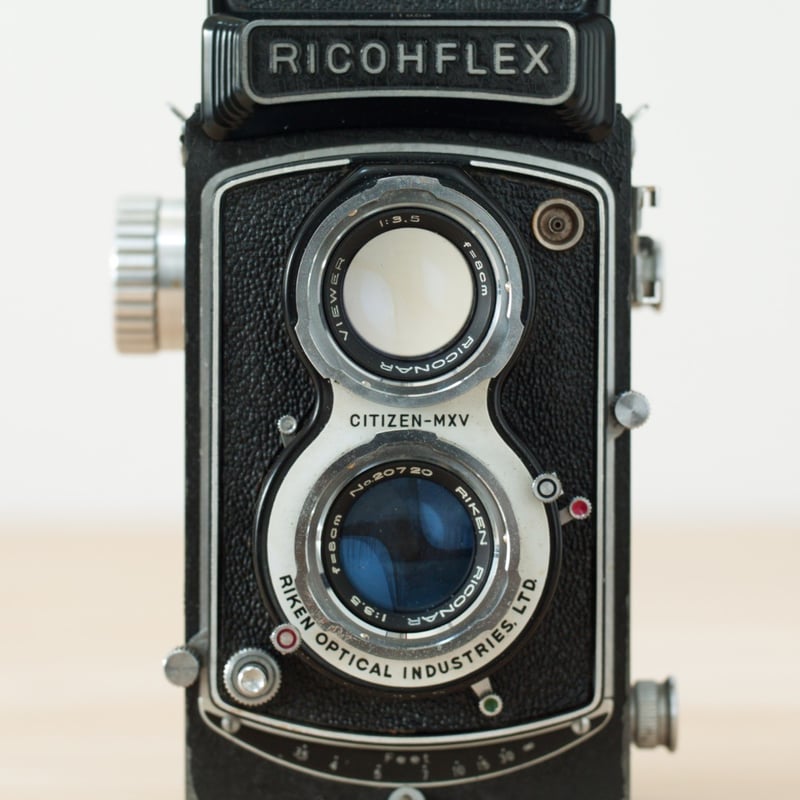 完動品◎RICOHFLEX NEW DIA 二眼レフ フィルムカメラ #387