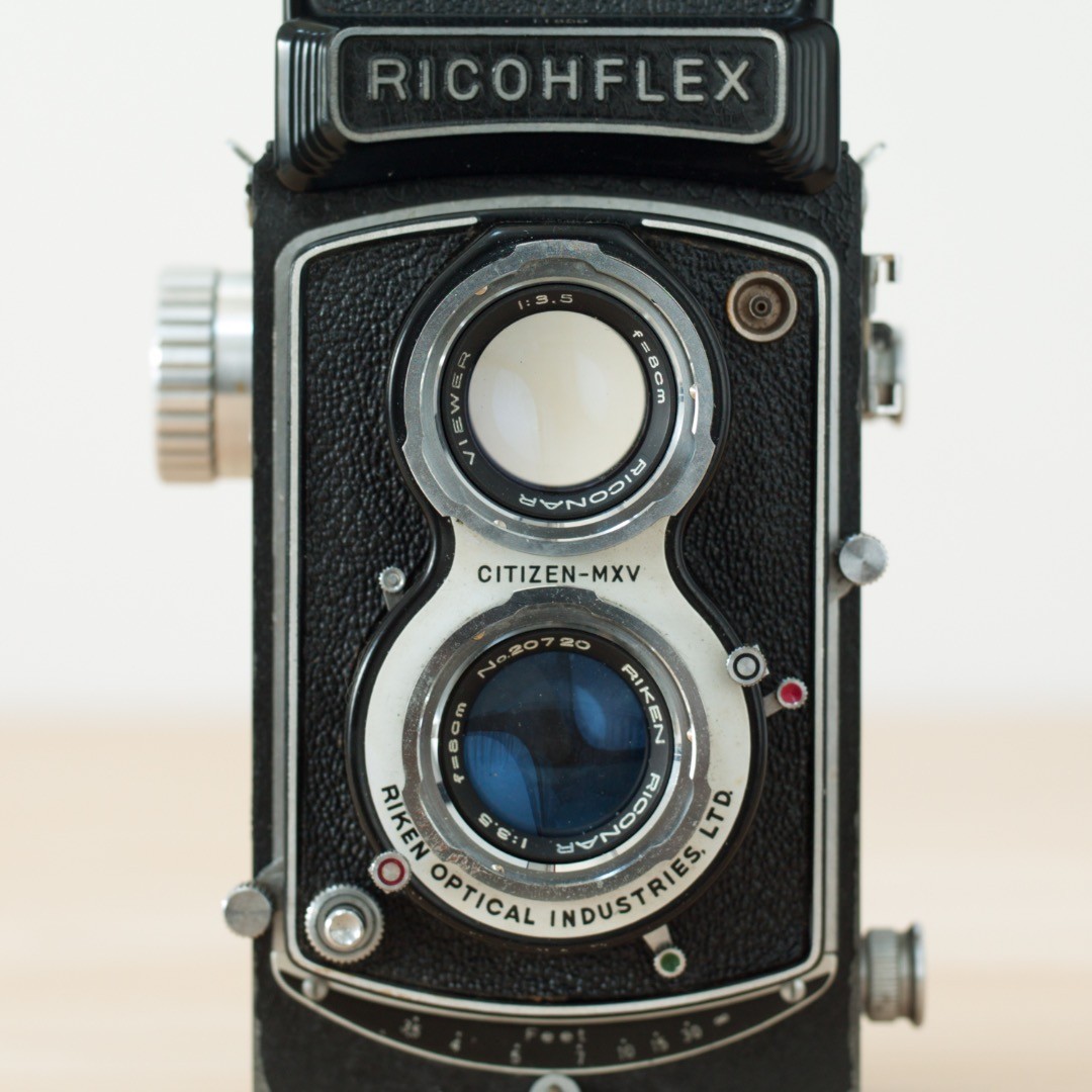 完動品◎RICOHFLEX NEW DIA 二眼レフ フィルムカメラ #615