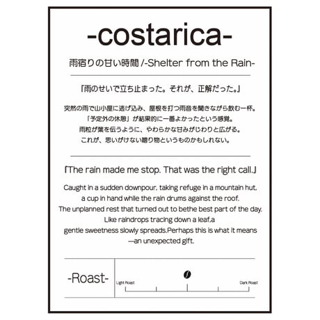 Costarica -Shelter from the Rain-