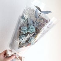 Bouquet de fleurs séchées & préservées 【Blue】/ ドライフラワーブーケ【ブルー】#7