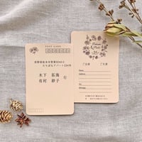 【ペーパーアイテム】モンファボリ／返信はがき