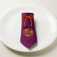 【デザインナプキン】花のし