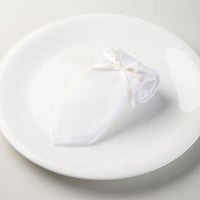 【カラーナプキン】ホワイト