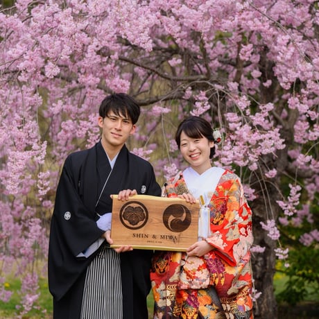 縁樹の家紋ボード(大)