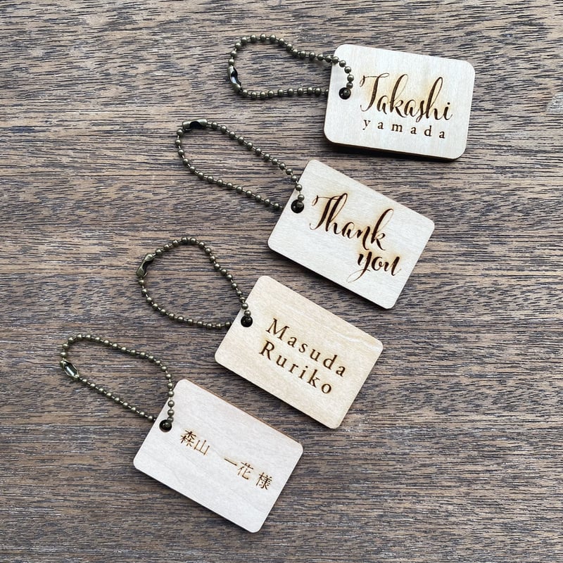 Woody tag 「木の席札」 | Wedding Store by BEST COLOR