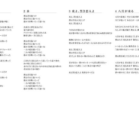 ニジノダンガン 17曲 (Download)「2008年音源作品」＋歌詞データ