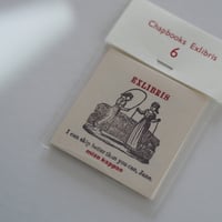 蔵書票（Chapbooks Exlibris）