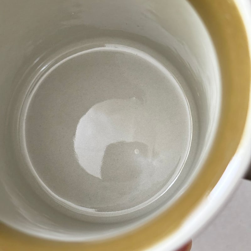 arabia oliivi cocoa cup and saucer | retro number