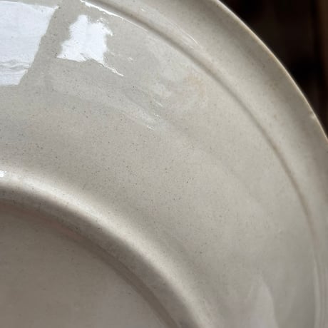 arabia oval bowl 22cm 生成り