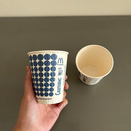 Sweden McDonald × Stig Lindberg adam paper cup 2005