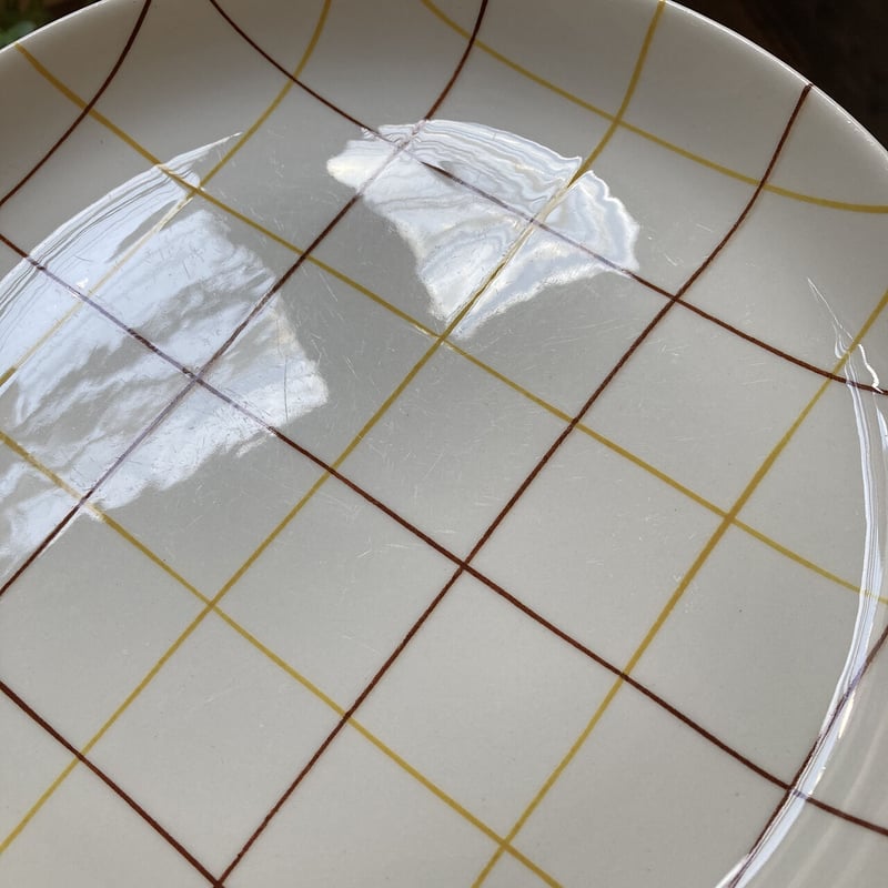 arabia verkko plate 23cm | retro number arabia verkko plate 23cm | retro number