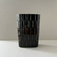 arabia vase Goran Back brown