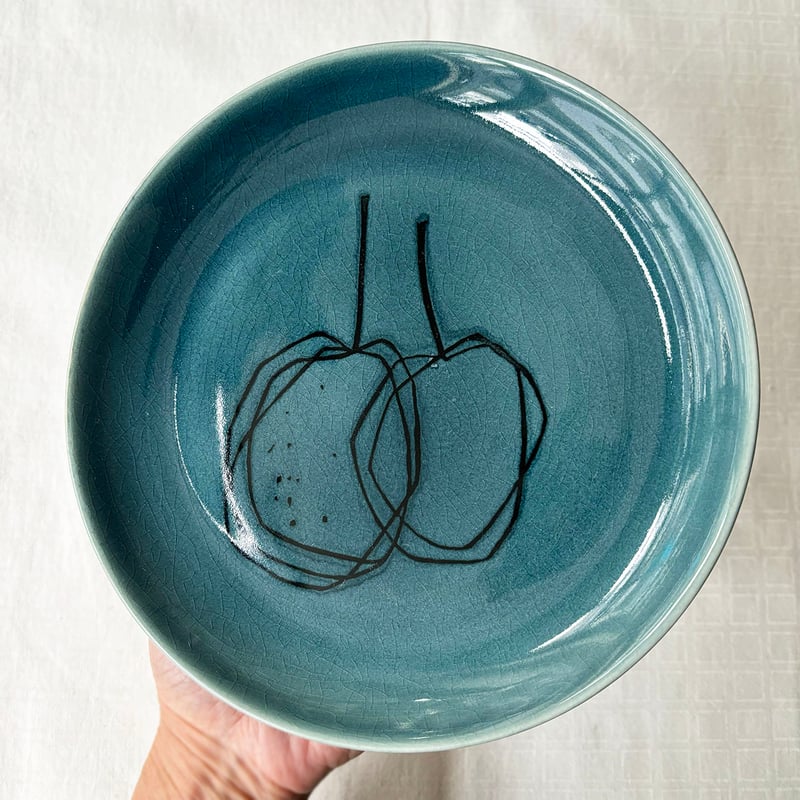 arabia fruits plate G.O.G. | retro number arabia fruits plate G.O.G. | retro number
