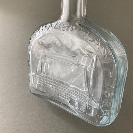 Finland riihimaen lasi bottle 1985