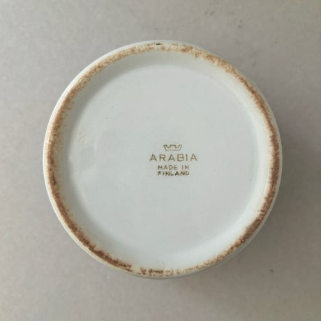 arabia sinivalko bowl with lid