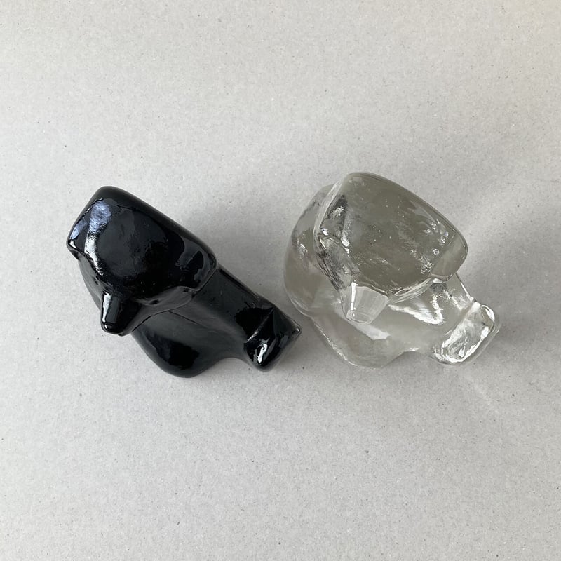 Humppila Glass karhu Finland | retro number