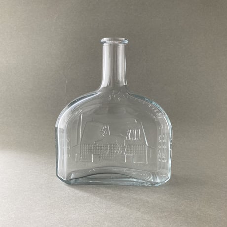 Finland riihimaen lasi bottle 1985