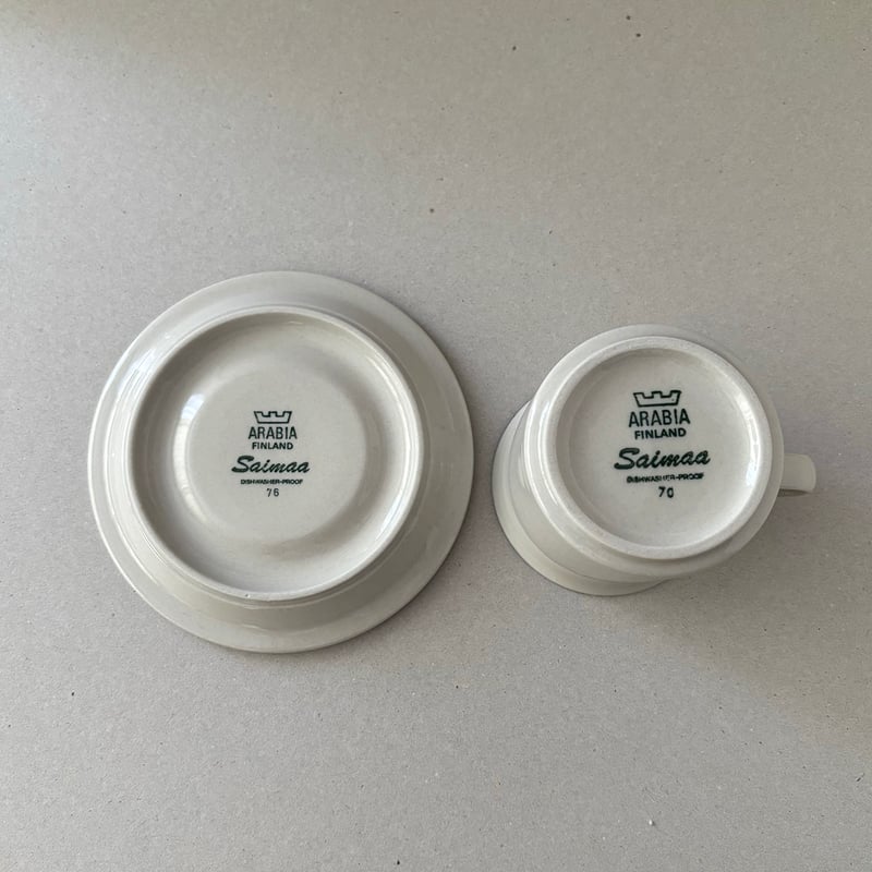 arabia saimaa cocoa c/s L | retro number