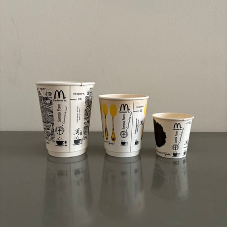 Sweden McDonald × design paper cup 2006