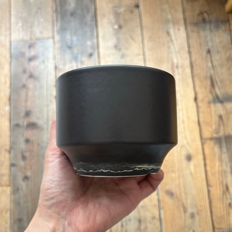 arabia flower pot 0.6L black