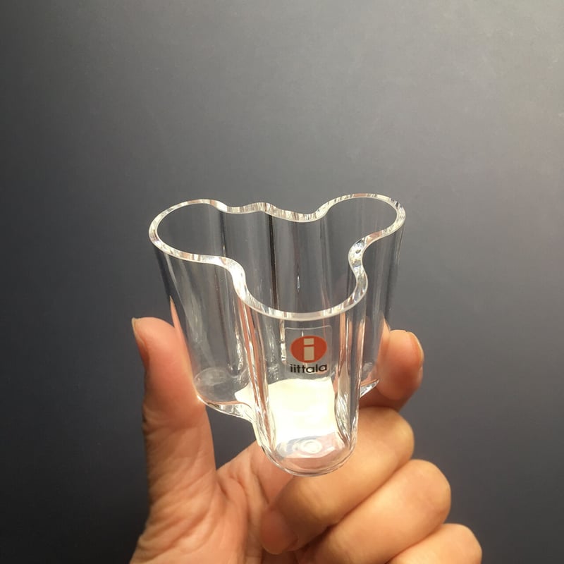 alvar aalto collection mini vase clear | retro