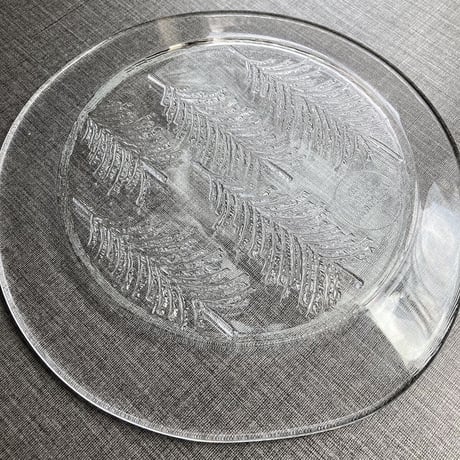 iittala kuusi  glass plate 23cm