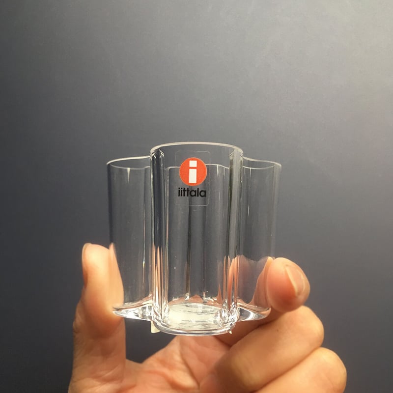 alvar aalto collection mini vase clear | retro