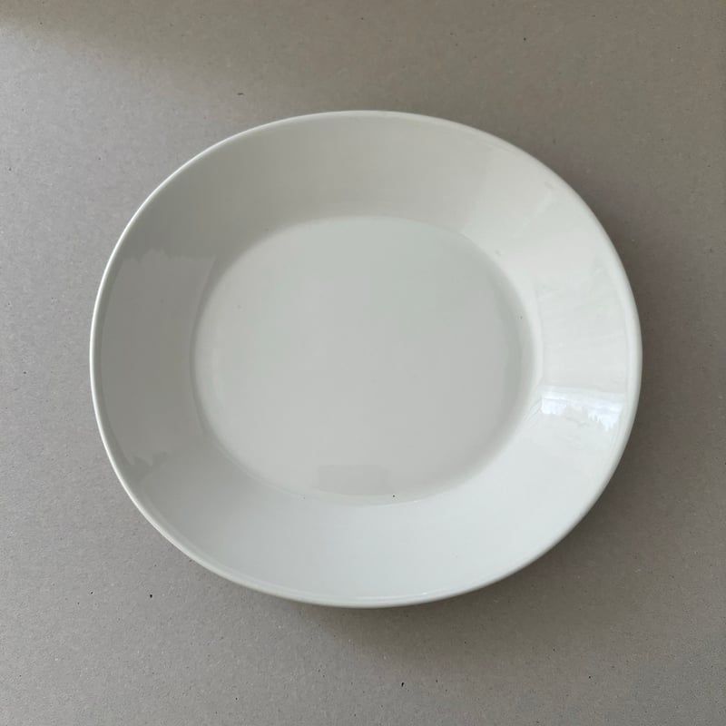 arabia eeva oval plate 25cm | retro number