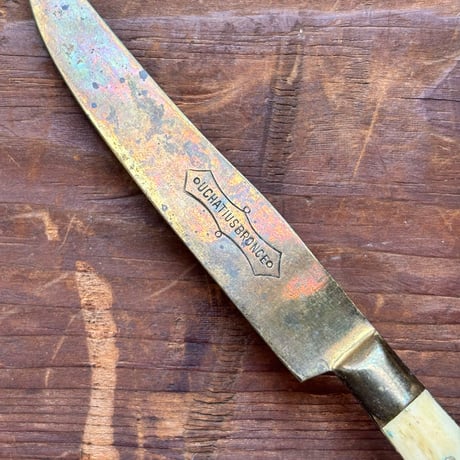 Uchatiusbronce mini knife