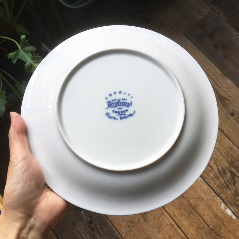 rorstrand cobolti plate 24.5cm | retro number
