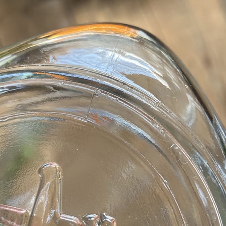 Finland riihimaki glass jar mini