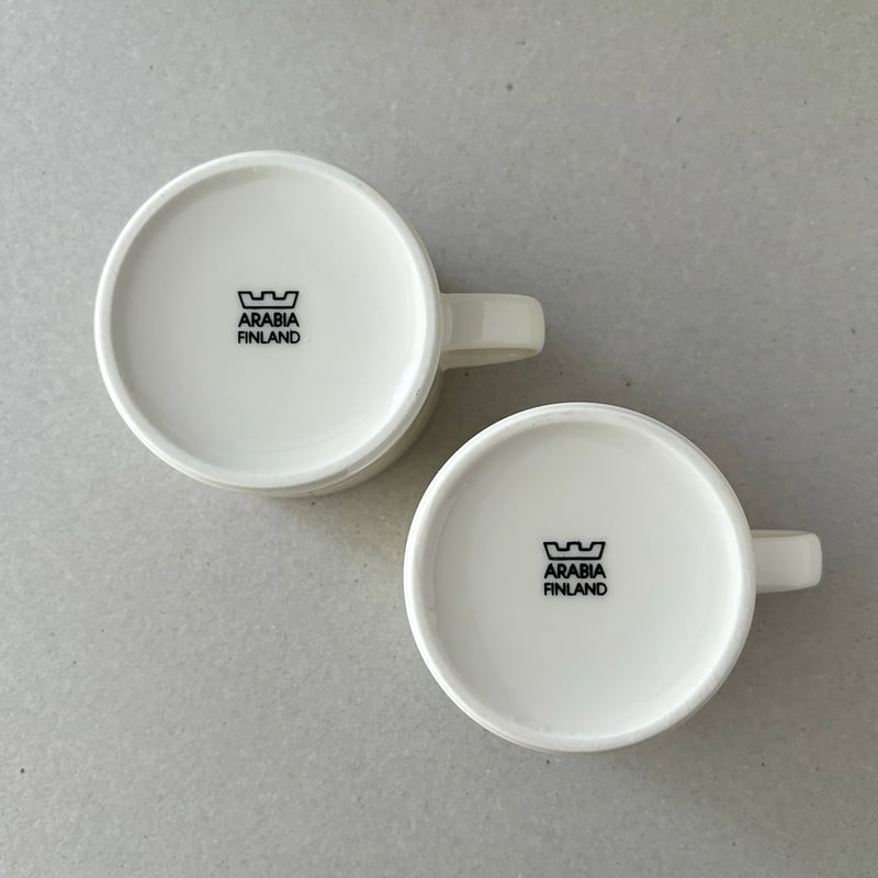 arabia eeva coffee cup | retro number