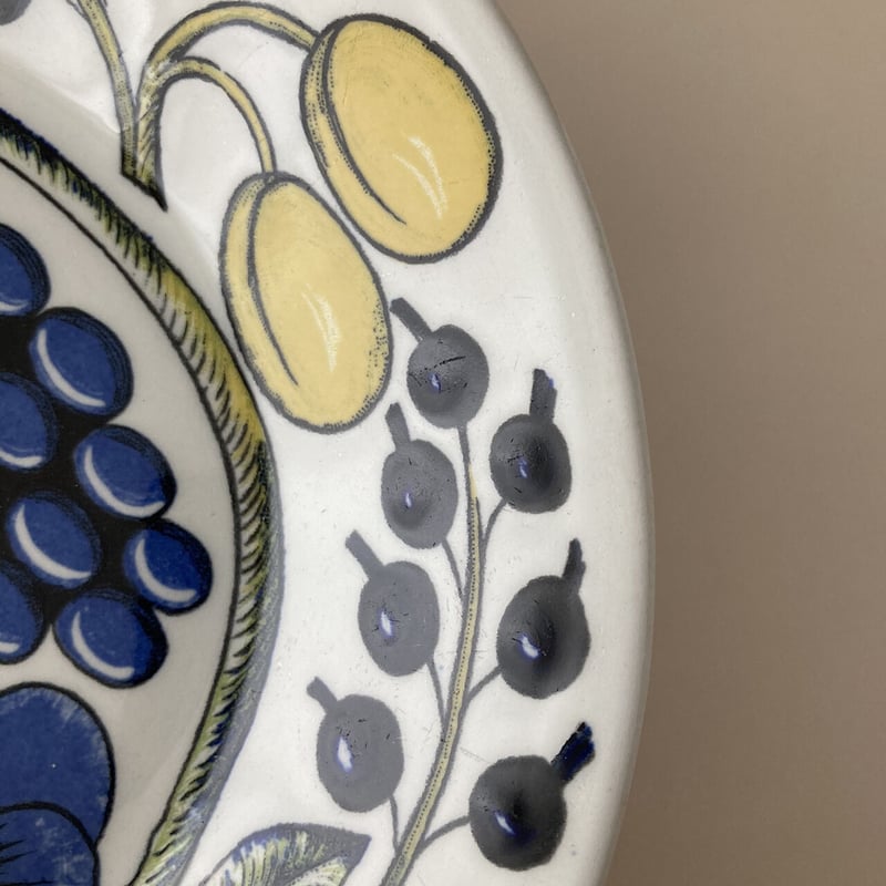 Arabia ＊old Paratiisi＊21cm Oval plate・*