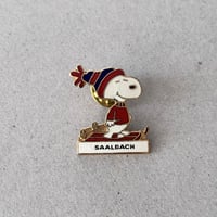 snoopy pin ski / Sölden